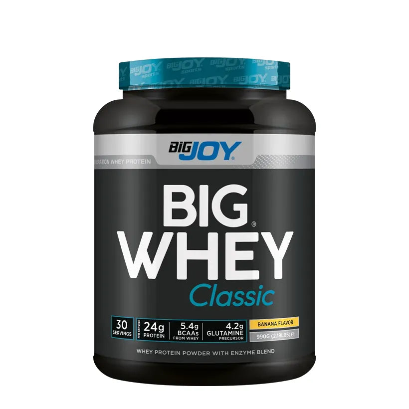 1. Bigjoy BIGWHEY Classic Whey Protein 990g - Muz Aromalı Protein Tozu Ürün ana görseli