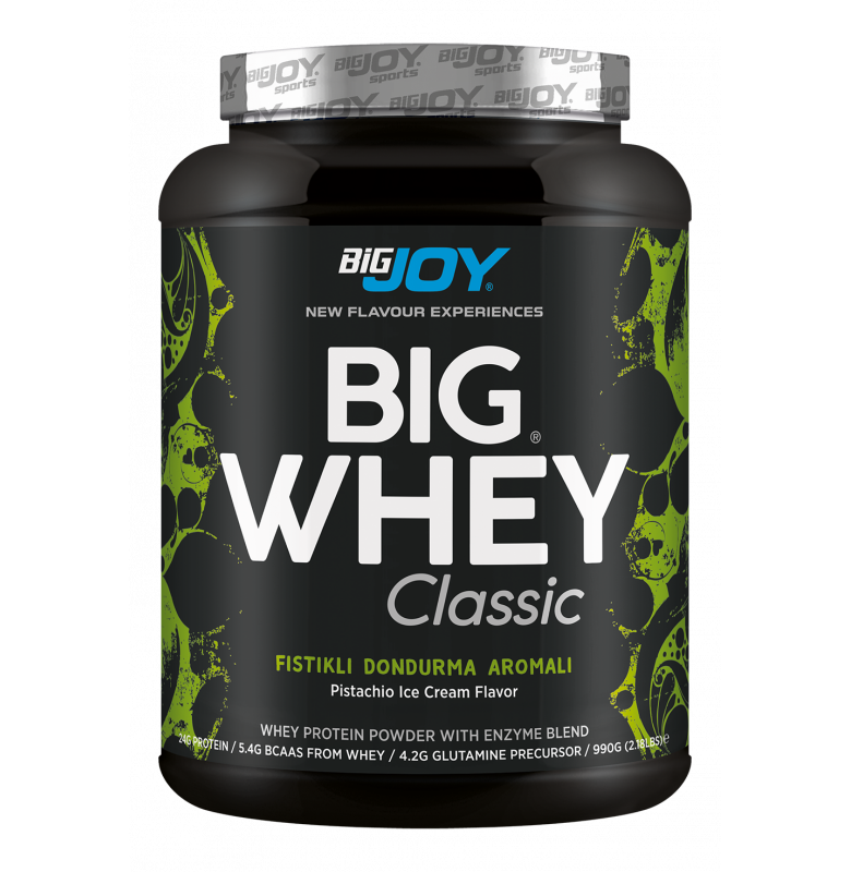 Bigjoy BigWhey Classic Protein 990g - Fıstıklı Dondurma Ürün ana görseli
