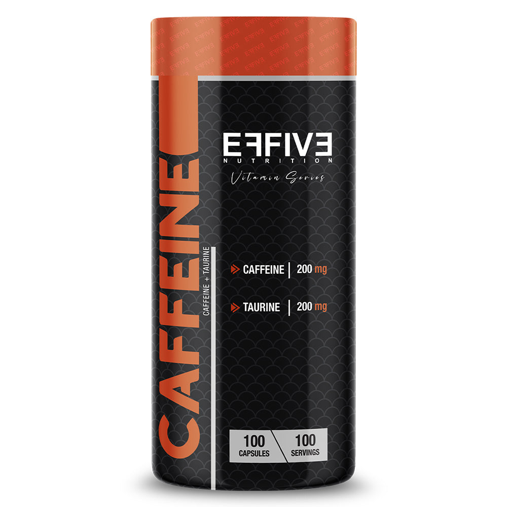 EFFİVE Caffeine 100 Kapsül Enerji Takviyesi (Kafein + Taurin) Ürün ana görseli