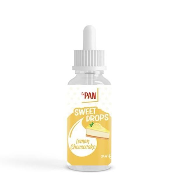 Dr.Pan Sweet Drops Limonlu Cheesecake 30ml - Kalorisiz Sıvı Tatlandırıcı Ürün ana görseli