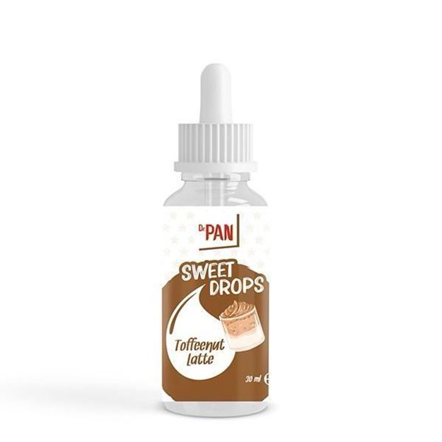 Dr.Pan Sweet Drops Fındık Latte 30ml - Kalorisiz Sıvı Tatlandırıcı Ürün ana görseli