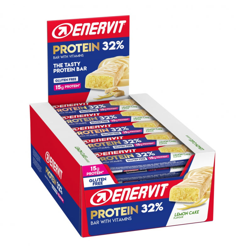 Enervit Az Şekerli Protein Bar Limonlu Kek Aromalı 48g (30lu Kutu) Ürün ana görseli