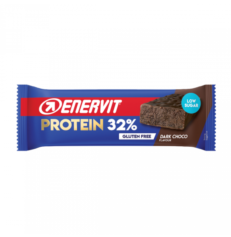 Enervit Low Sugar Bitter Çikolatalı Protein Bar 25'li Kutu Ürün ikincil görseli