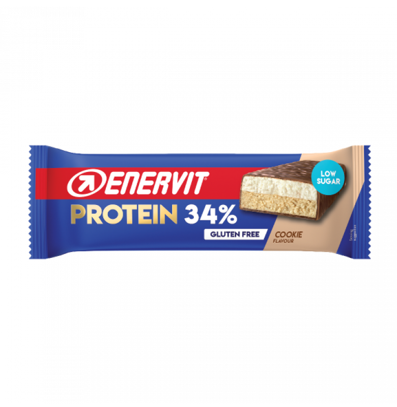 Enervit %34 Protein Bar Düşük Şekerli 55g Kurabiye Aromalı (Tekli) Ürün ana görseli