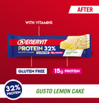 Enervit %32 Protein Az Şekerli Limonlu Kek Aromalı Protein Bar 48g (Tekli)