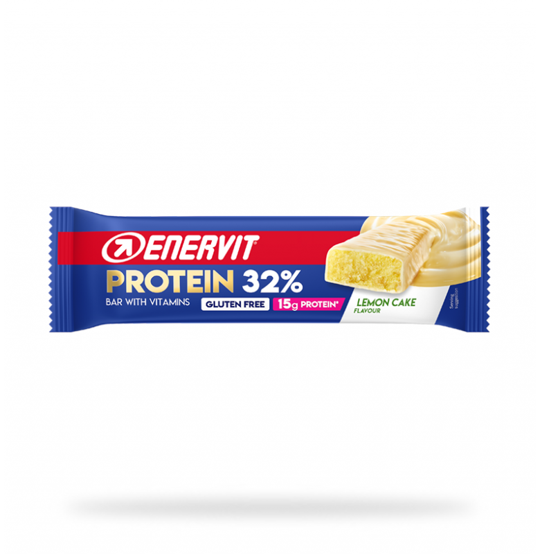 Enervit %32 Protein Az Şekerli Limonlu Kek Aromalı Protein Bar 48g (Tekli) Ürün ana görseli