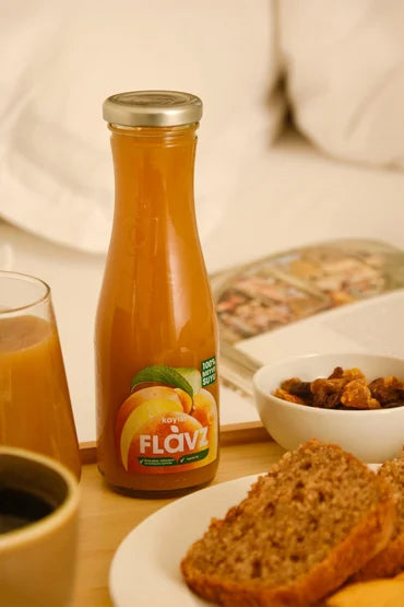 Flavz %100 Doğal Kayısı Meyve Suyu - 250ml Cam Şişe Ürün ikincil görseli