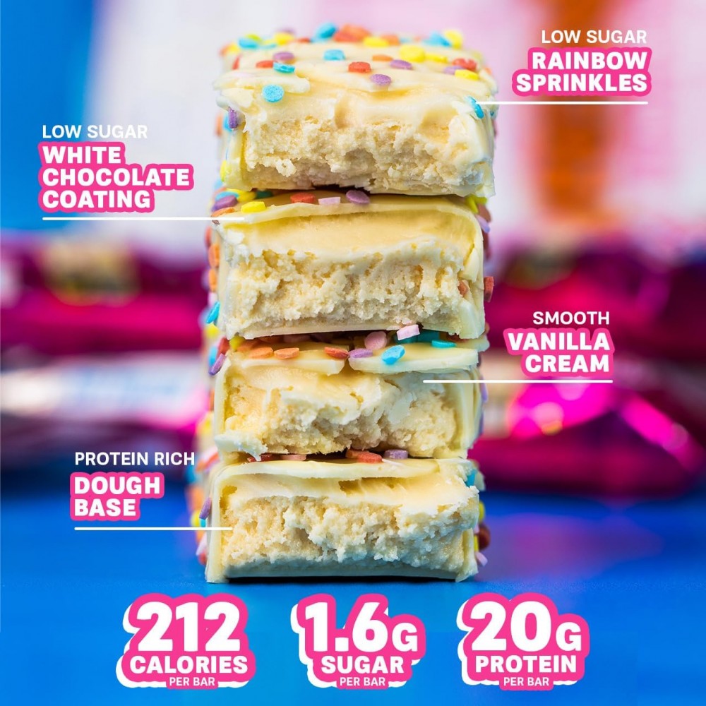 Grenade Birthday Cake Protein Bar 60 gram (Tekli)