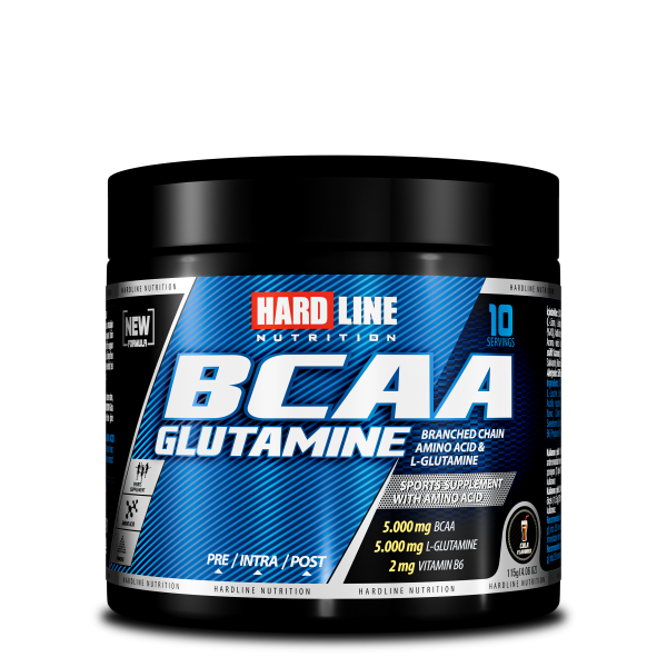 Hardline BCAA + Glutamine 115g - Kola Aromalı Amino Asit Ürün ana görseli