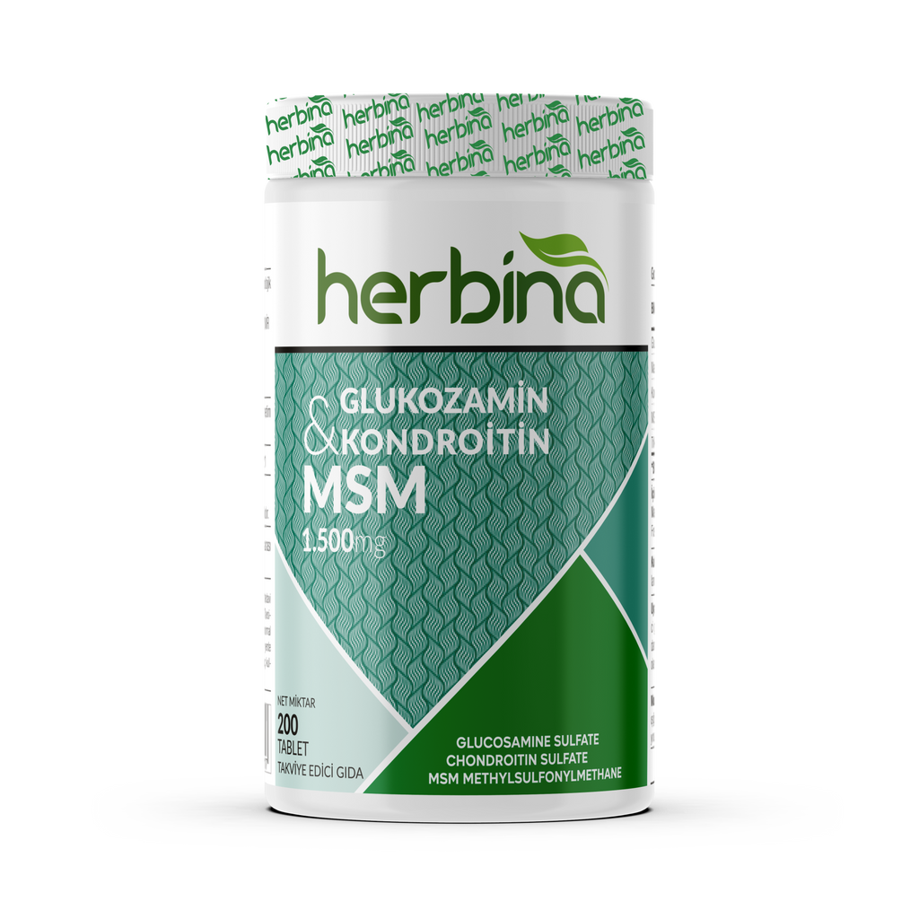 Herbina Glukozamin Kondroitin Msm 200 Tablet