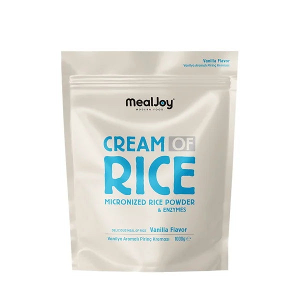 Mealjoy Cream Of Rice 1000g - Vanilya Aromalı Pirinç Kreması Ürün ana görseli