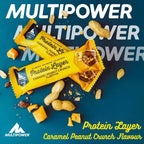 Multipower Protein Layer Karamel ve Yer Fıstıklı Protein Bar 50g (Tekli)