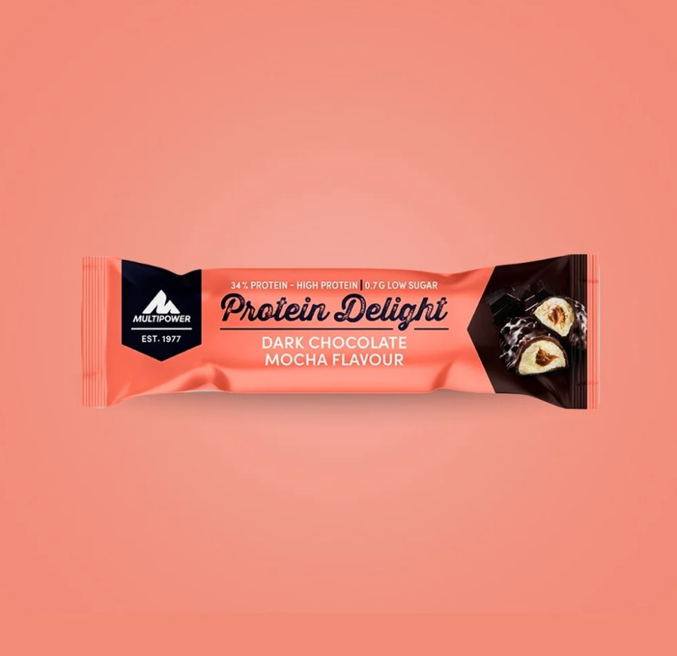 Multipower Protein Delight Protein Bar 35g Bitter Çikolata ve Mocha