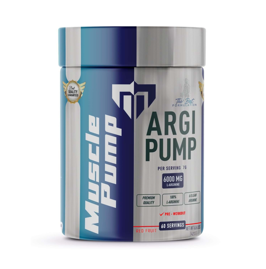 Muscle Pump Arginine Powder 420g - Kırmızı Meyve Aromalı Ürün ana görseli
