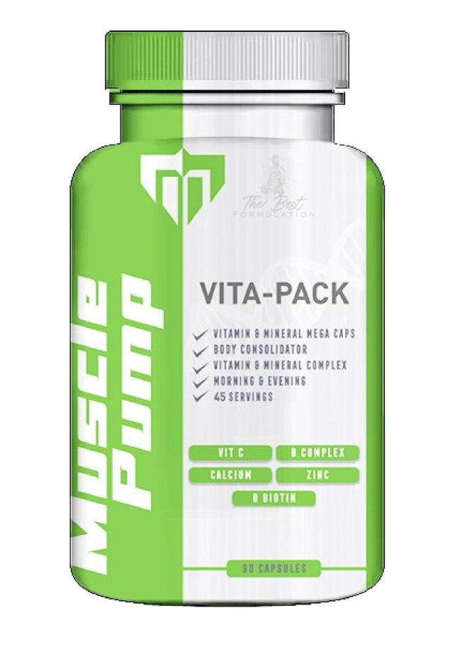 Muscle Pump Vita-Pack 90 Kapsül - Sporculara Özel Formül Ürün ana görseli