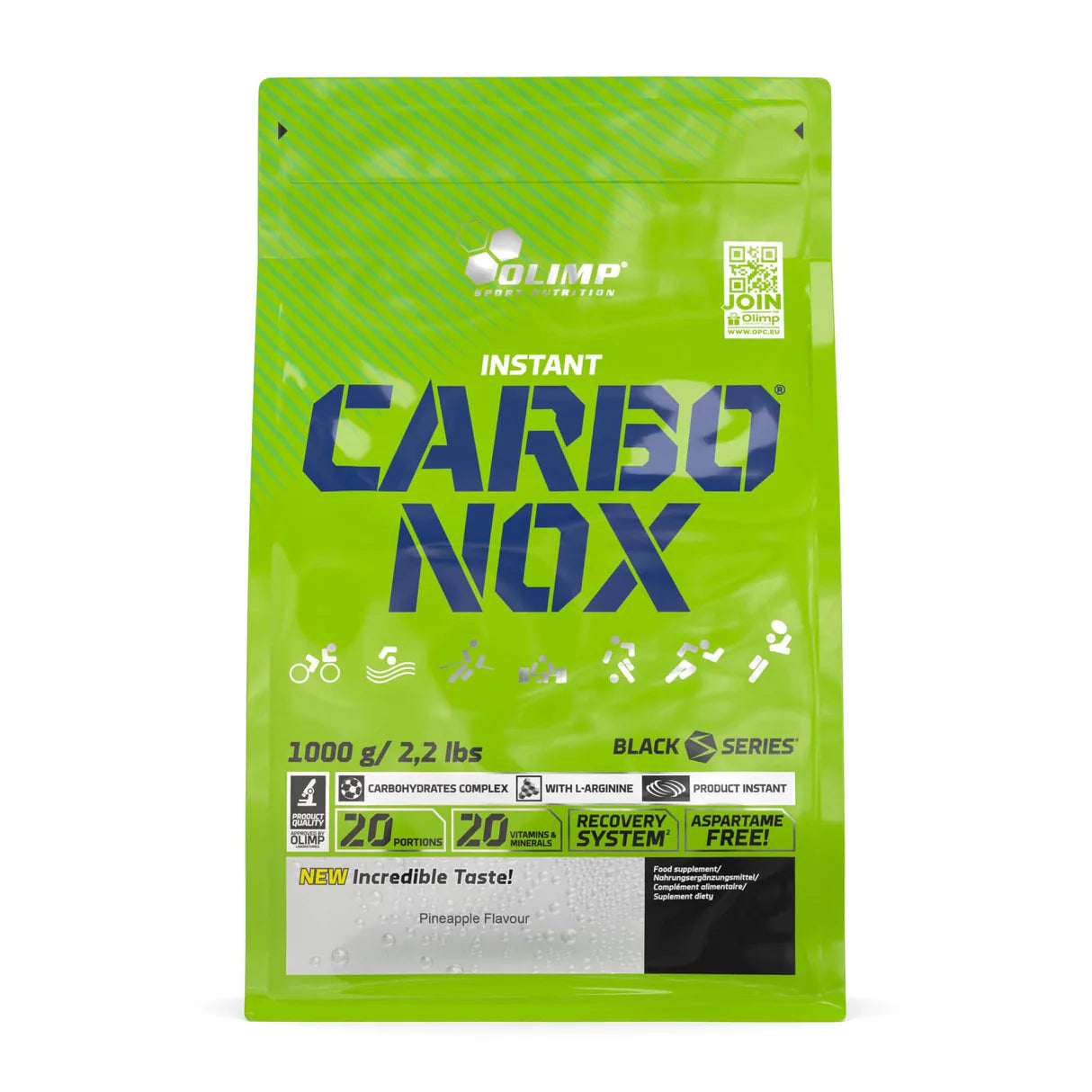 Olimp Carbonox 1000g Ananas Aromalı Karbonhidrat Tozu Ürün ana görseli