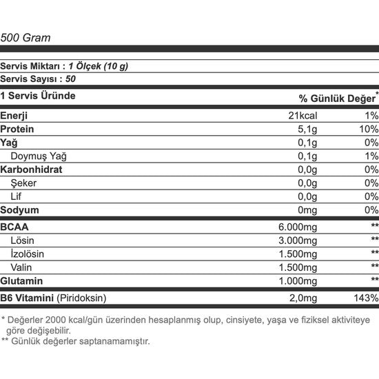 Olimp BCAA XPLODE 500g Kola Aromalı (L‑Lösin, L‑Valin, L‑İzolösin)