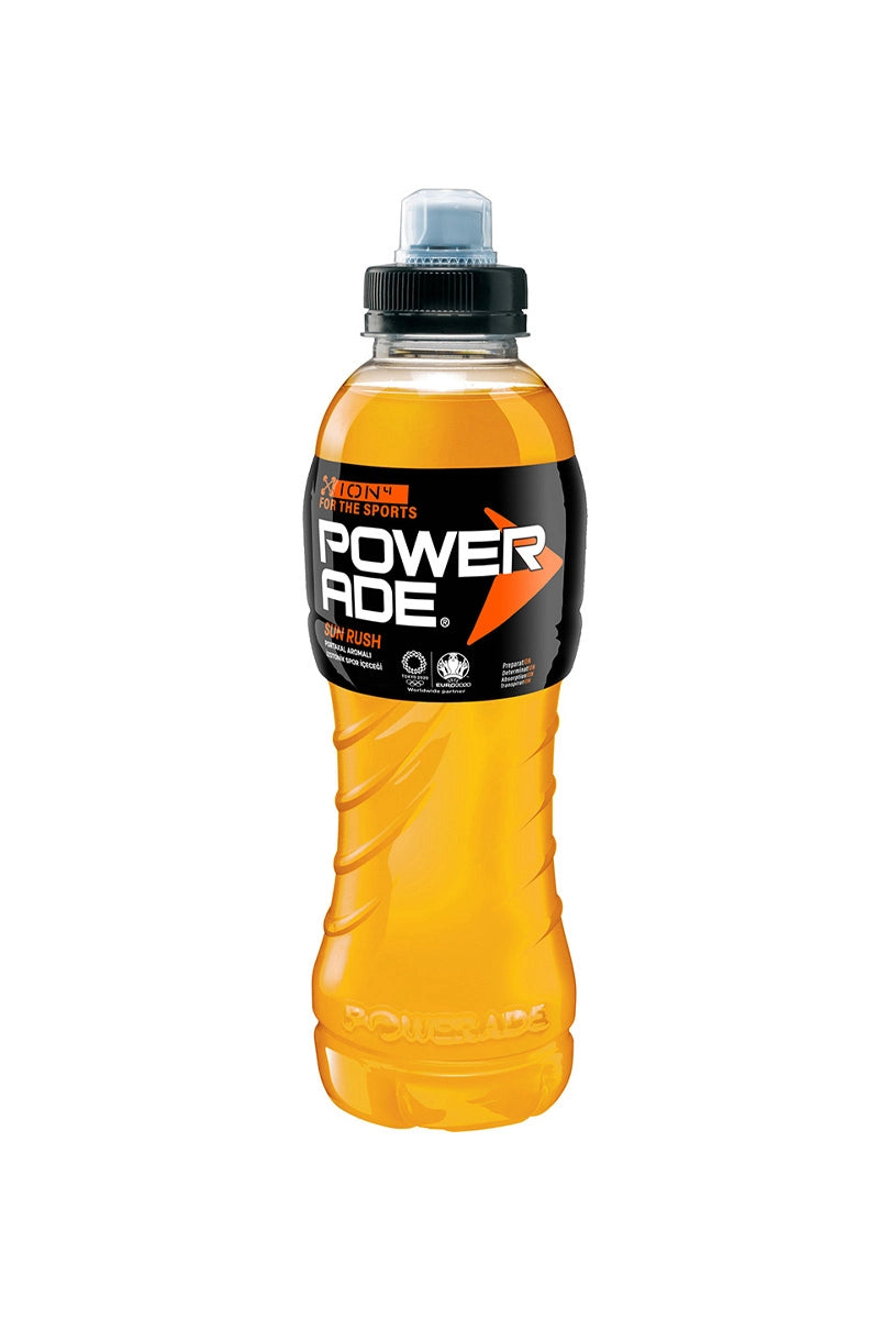 Powerade Sun Rush İzotonik Portakal Aromalı Sporcu İçeceği 500ml
