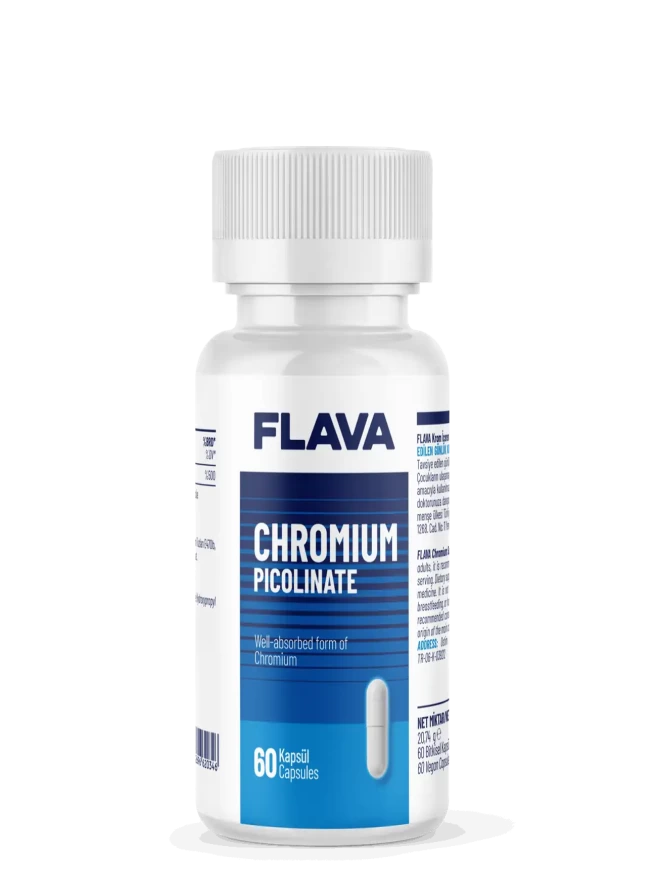 Flava Chromium Picolinate 60 Kapsül Ürün ana görseli
