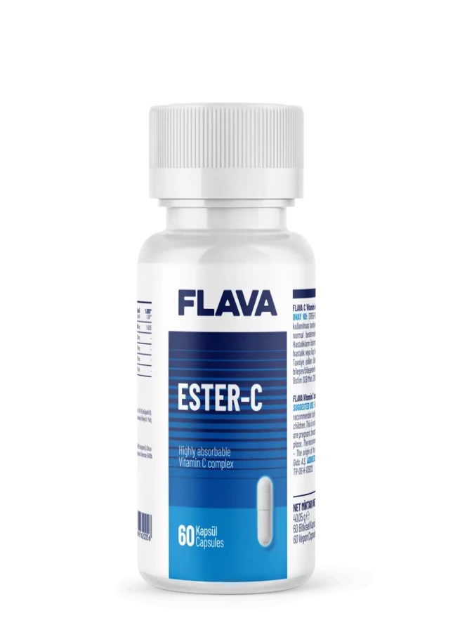 Flava Ester-C 60 Kapsül