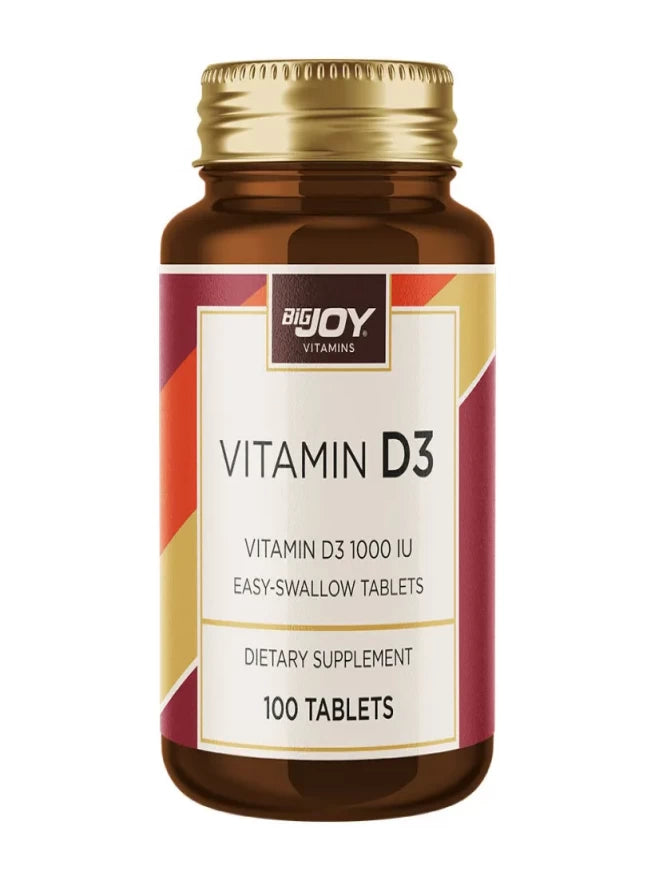 Bigjoy Vitamins Vitamin D3 1000 IU 100 Tablet Ürün ana görseli