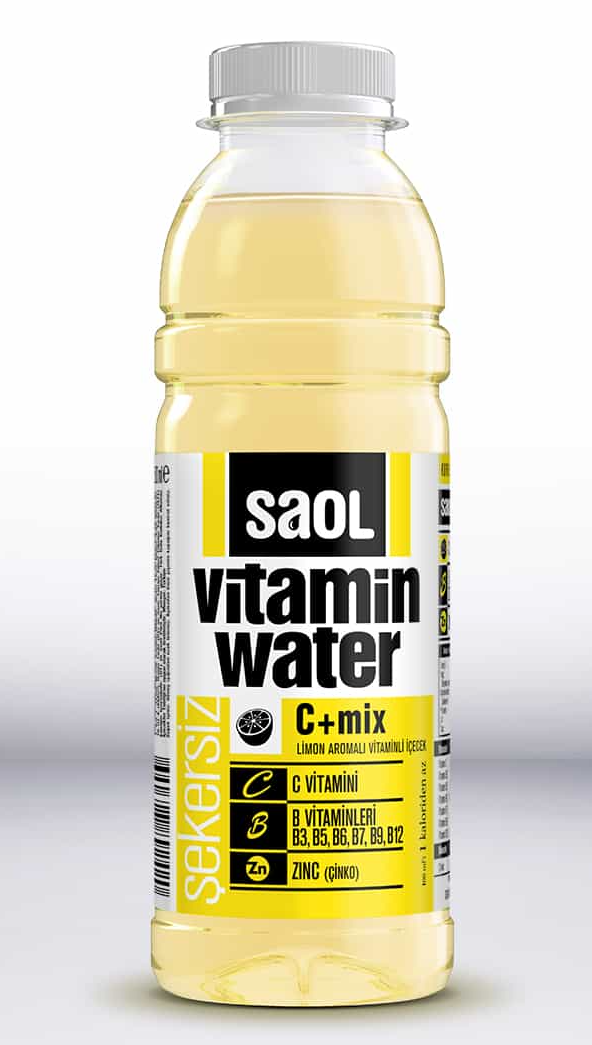 SAOL Vitamin Water C+Mix 500ml - Bağışıklık Destekleyici Ürün ana görseli