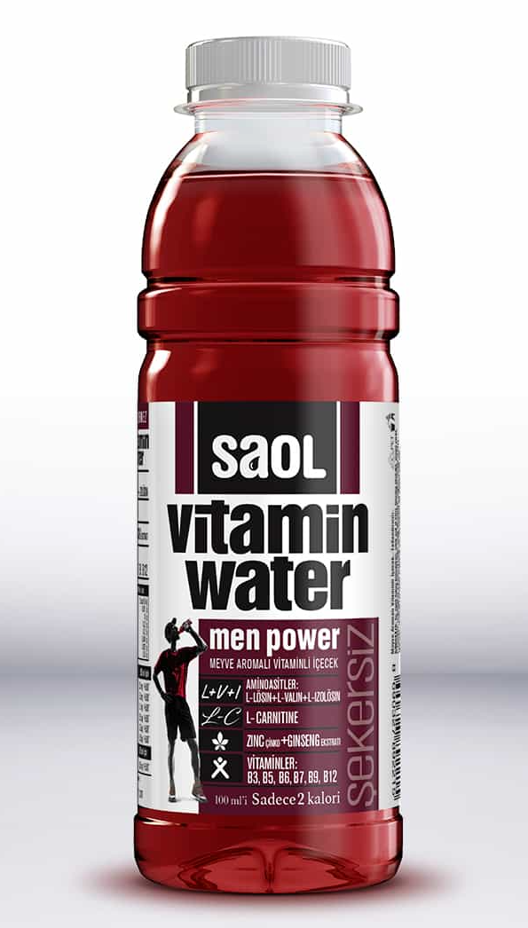SAOL Vitamin Water Men Power 500ml - Erkeklere Özel Formül Ürün ana görseli
