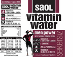 SAOL Vitamin Water Men Power 500ml - Erkeklere Özel Formül