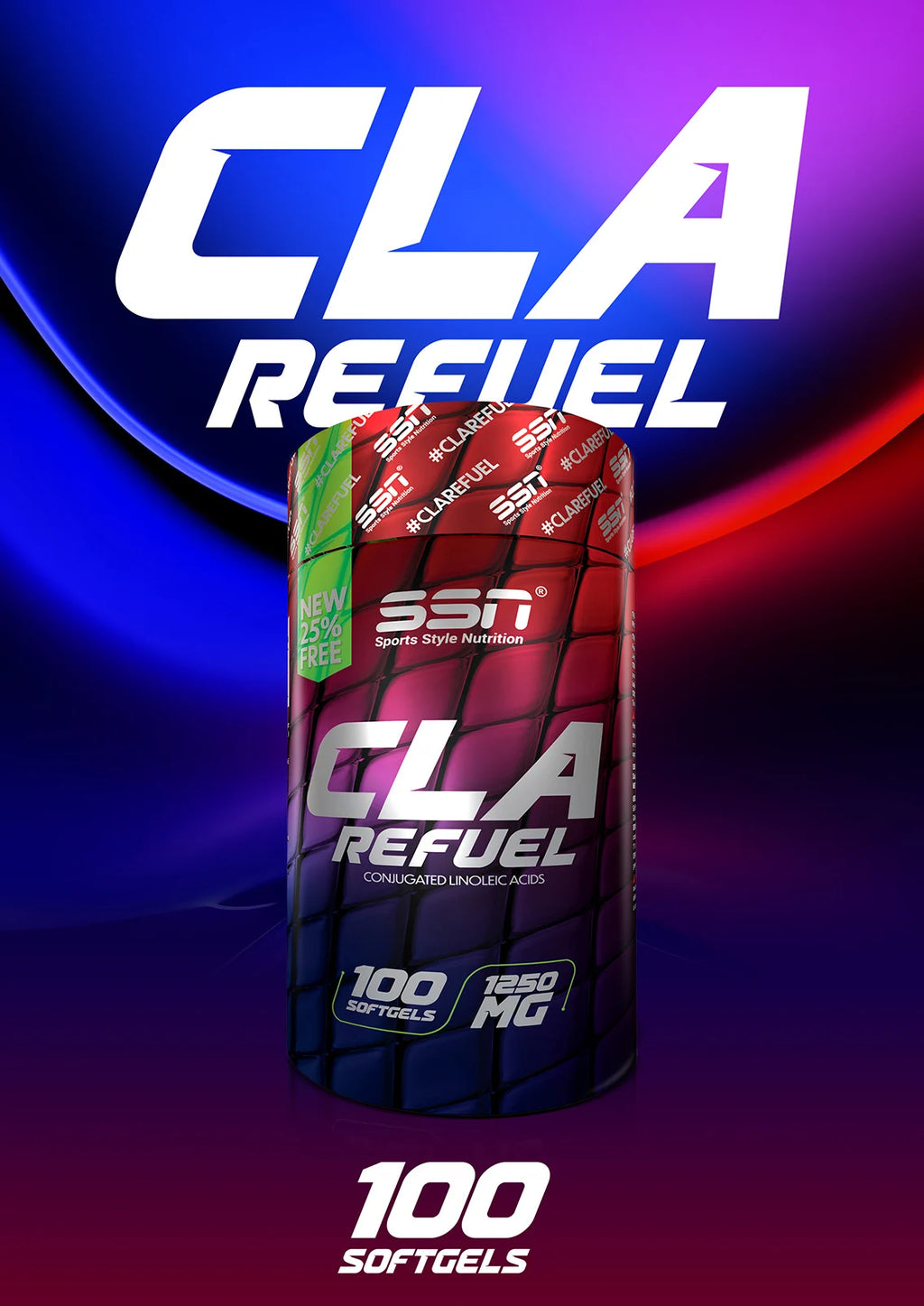 SSN CLA 100 Yumuşak Kapsül (Conjugated Linoleic Acids)
