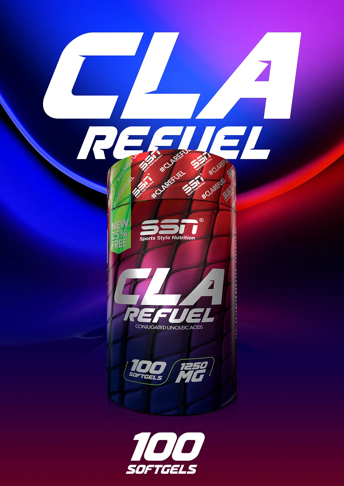 SSN CLA 100 Yumuşak Kapsül (Conjugated Linoleic Acids)