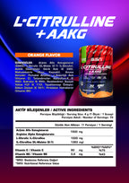 SSN Citrulline Malate + AAKG 280g - Portakal Aromalı