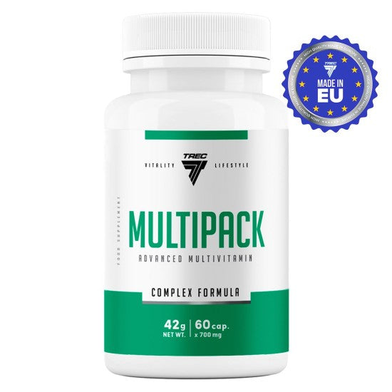 Trec Nutrition Multipack 60 Kapsül Multivitamin Takviyesi Ürün ikincil görseli