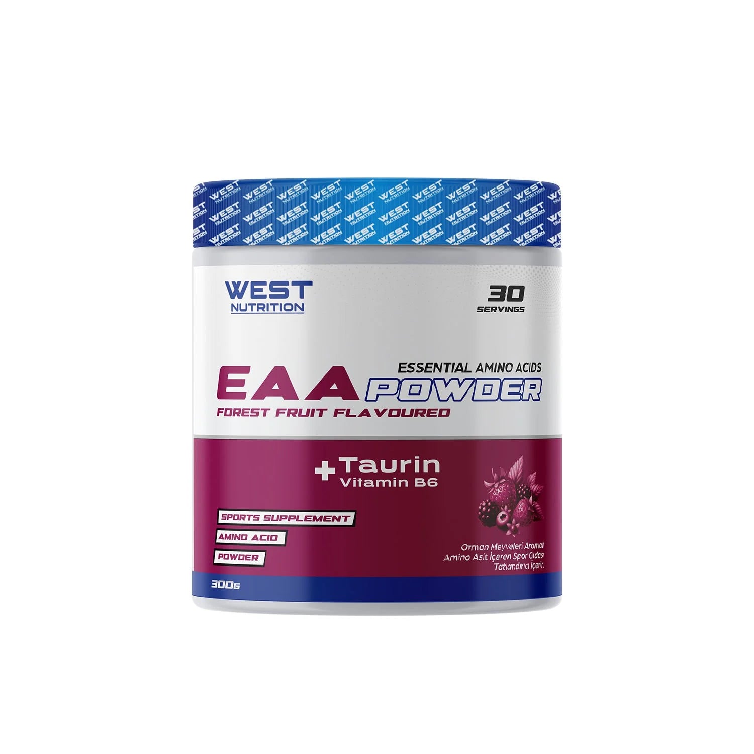West EAA Esansiyel Amino Asitler 300g  Orman Meyveleri Aromalı Ürün ana görseli