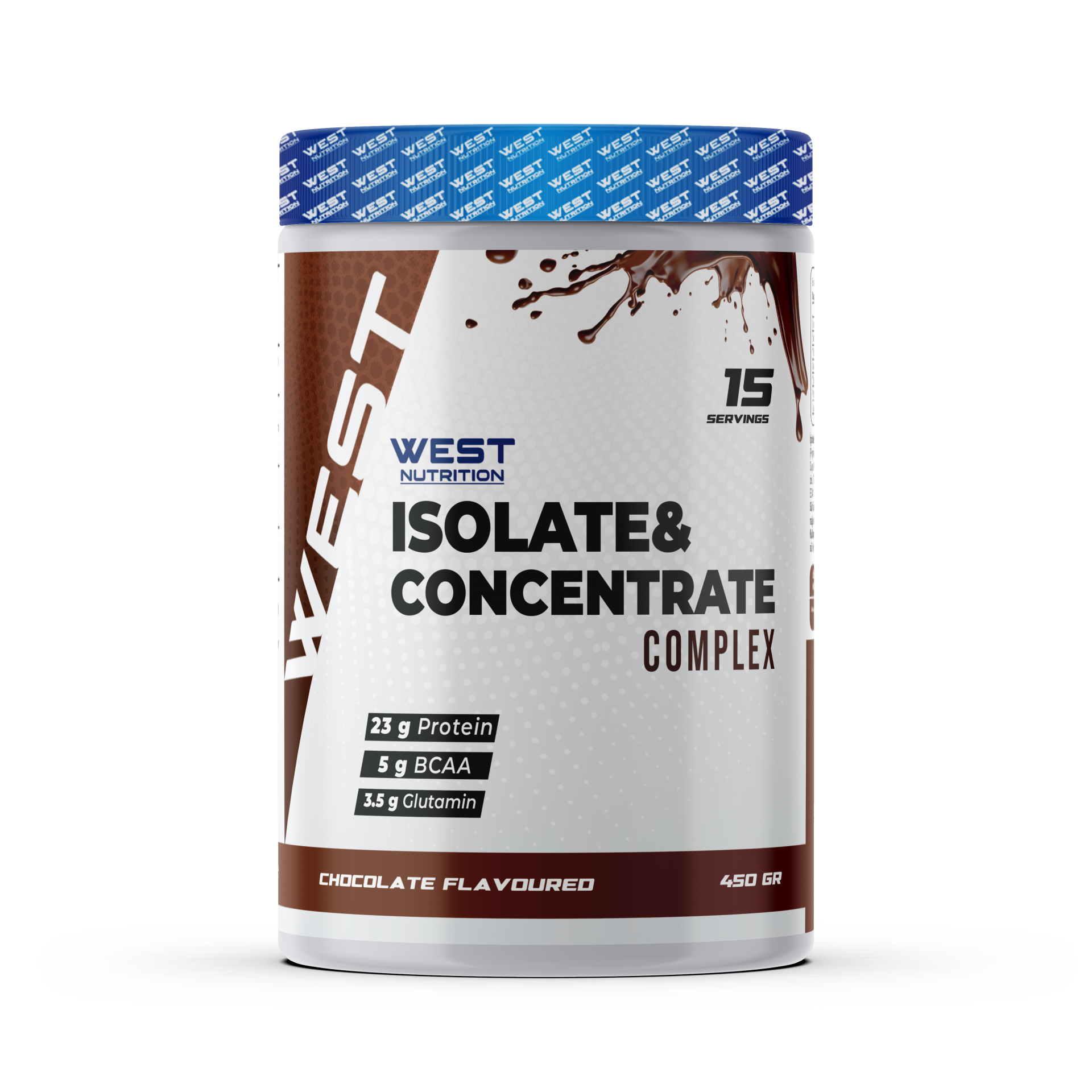 West Whey Complex İzole & Konsantre Çikolata Aromalı Protein Tozu