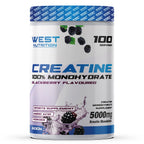 West Creatine Monohydrate 600g Böğürtlen Aromalı Kreatin Monohdirat