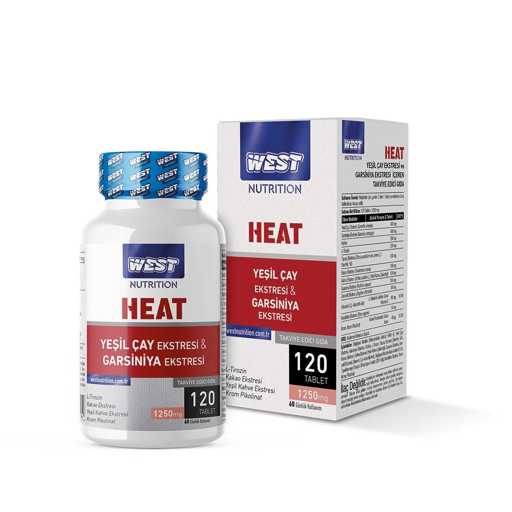 West Heat Yeşil Çay Ekstresi - Garsiniya Ekstresi Kompleks 120 Tablet Ürün ana görseli